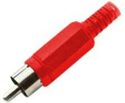 Ultimax RP158N Plug RCA male Red (01.099.0001)