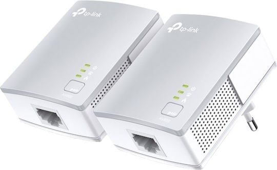 TP-LINK TL-PA2010PKIT v1 Powerline Double Wired with Passthrough Socket and Ethernet Port