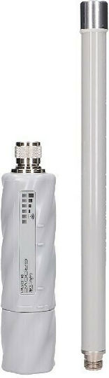 MikroTik GrooveA 52 ac Access Point Κεραίας 24dBm, 6dBi @ 2.4GHz, 26Bm, 8dBi @ 5GHz, 720MHz, 64MB, 1xGigabit, L4, + Dual-Band Omni RBGROOVEGA-52HPACN