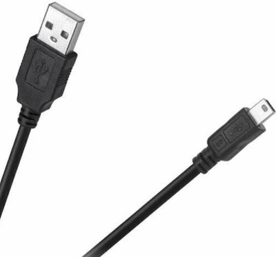 Cabletech USB 2.0 Kabel USB-A-Stecker - Mini-USB-B-Stecker Schwarz 1.8m KPO4010-1.8