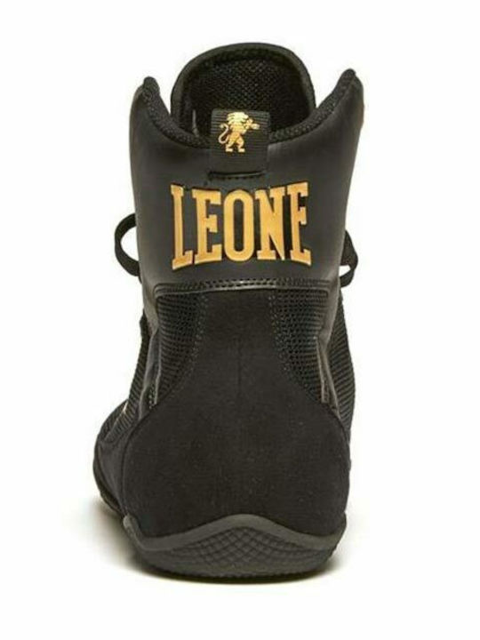 Leone Boxing Shoes Black