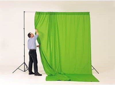 Lastolite Curtain Photography Backdrop 300x700cm Chromakey Green