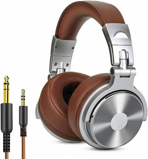 OneOdio Pro-30 Ενσύρματα Over Ear Ακουστικά Ασημί