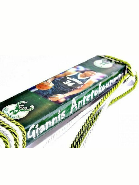 Easter Candle Flat "Giannis Antetokounmpo" 25cm White (Miscellaneous Designs)