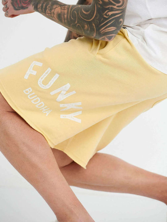 Men's Athletic Shorts Yellow