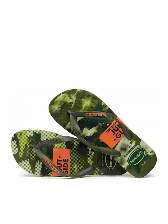 Men's Flip Flops Khaki
