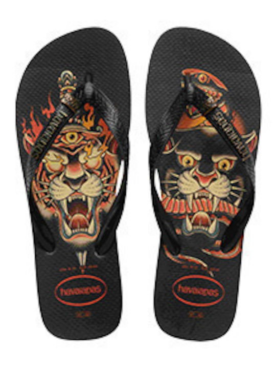 Top Tribo Men's Flip Flops Black