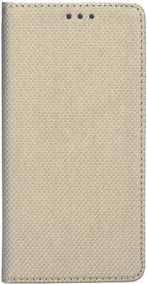 Synthetic Leather Book Gold (Galaxy J3 2016)