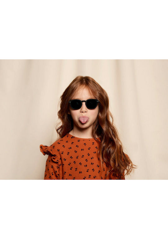 Izipizi Square Kids Sunglasses Navy Blue for 5-10 Years