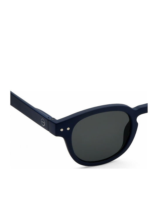Izipizi Square Kids Sunglasses Navy Blue for 5-10 Years
