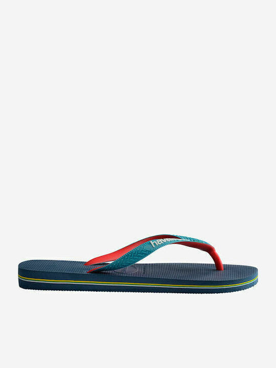 Brasil Mix Men's Flip Flops Blue
