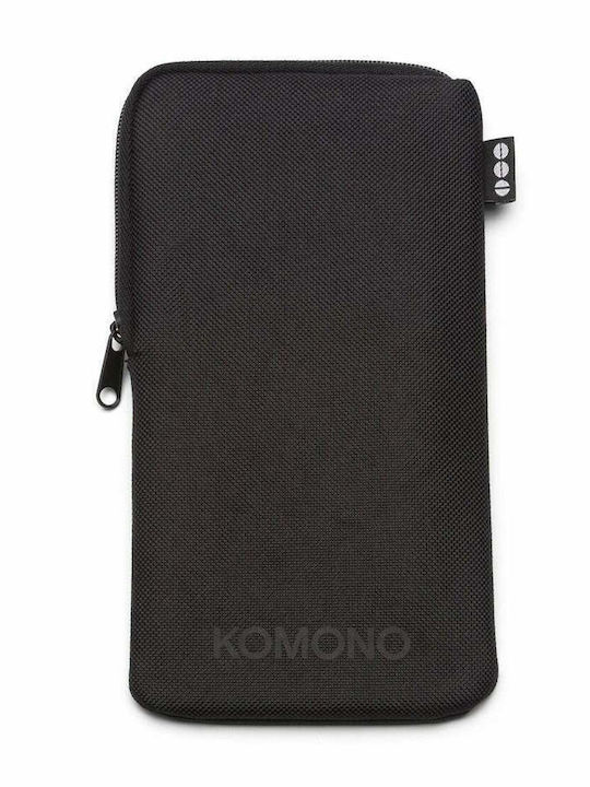 Komono Danny Унисекс Слънчеви Очила с Пластмасова Рамка Черна KOM-S9151