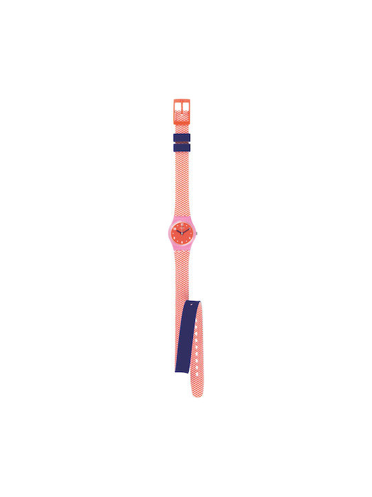 Swatch Rubber Strap Red 12mm