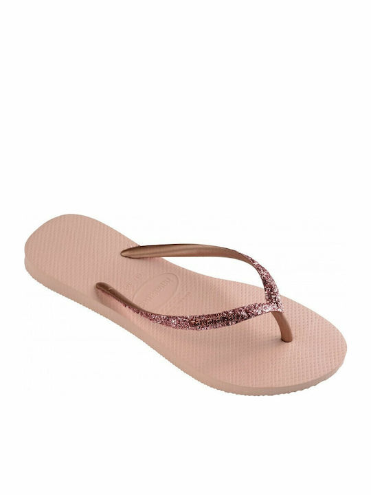 Slim Glitter II Women's Flip Flops Ballet Rose/Golden Blush