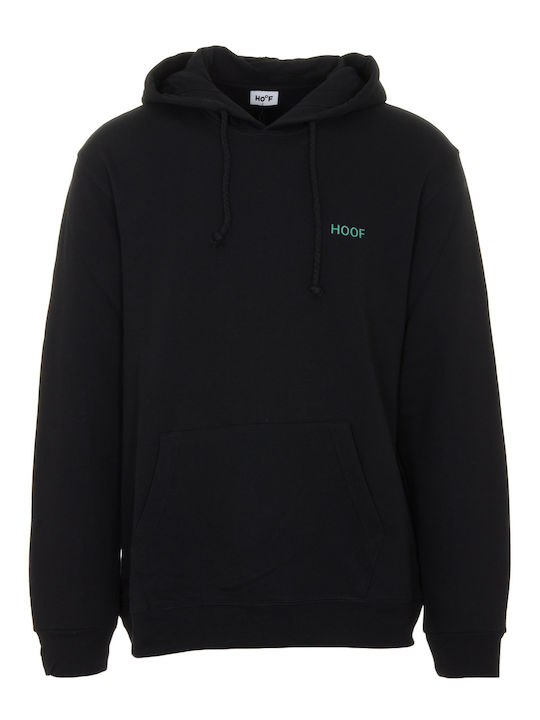 Hoof Eyes On You Men's Sweatshirt with Hood and Pockets Black