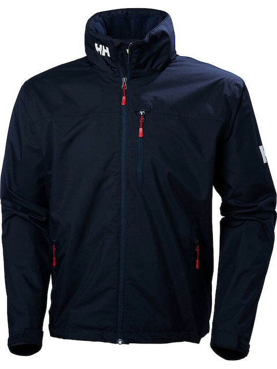 Sailing Winter Jacket Waterproof Navy Blue