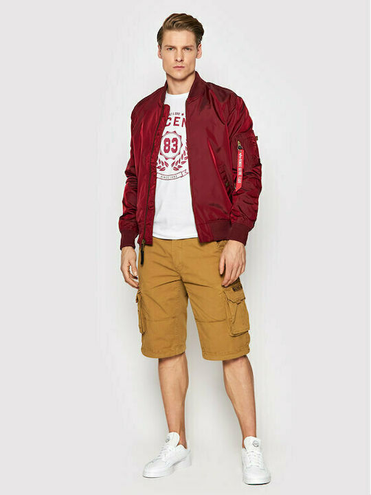MA-1 TT Jacket Bomber Burgundy