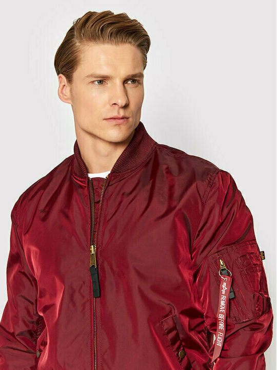 MA-1 TT Jacket Bomber Burgundy