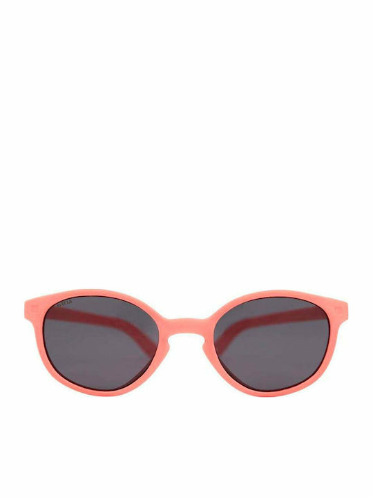 KiETLA Wazz Unbreakable Baby Sunglasses Grapefruit for 1-2 Years
