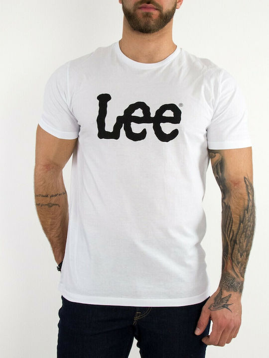Wobbly Logo Tricou Alb