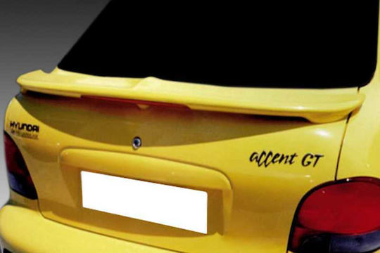 Motordrome Car Rear Spoiler from Polyurethane Hyundai Accent 1997-1999