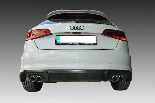 Motordrome Diffuser Car Rear Compatible with Audi A3 2012