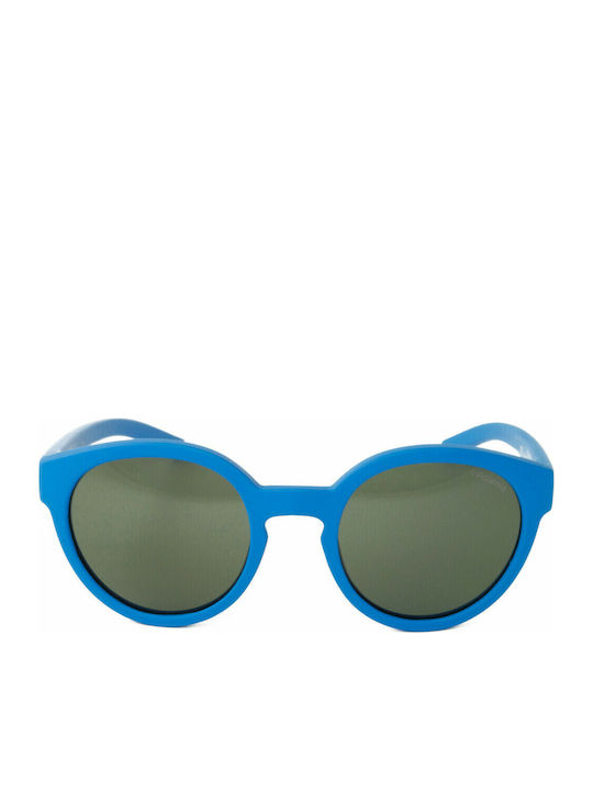 Polaroid Unbreakable Oval Kids Sunglasses with Polarized Mirror Blue Lens