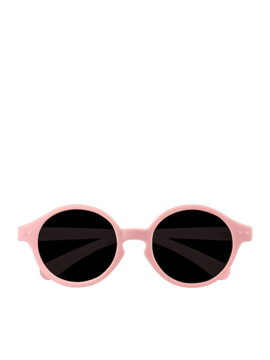 Izipizi #d Στρογγυλά Βρεφικά Γυαλιά Ηλίου με Polarized Φακό Pastel Pink για 0-9 Μηνών