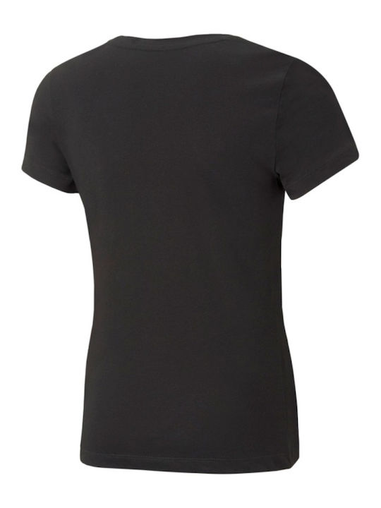 PUMA T-shirt Μαύρο