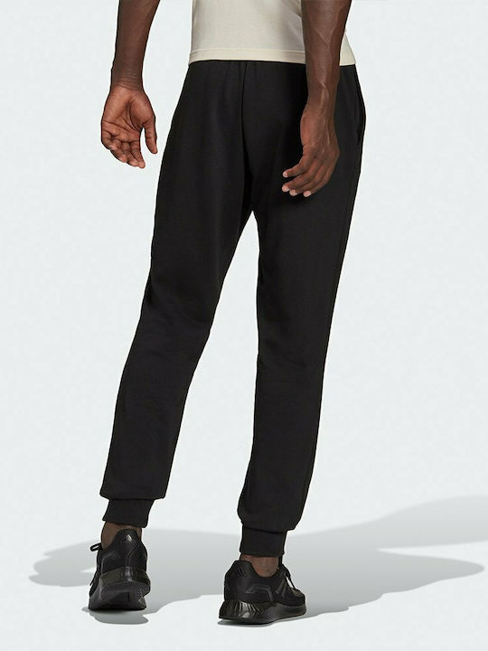 Adidas Performance Men's Sweatpants with Rubber Black