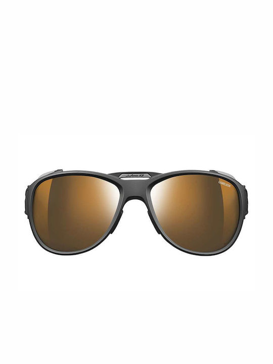 Julbo Explorer 2.0 Men's Sunglasses with Black Plastic Frame and Brown Lens