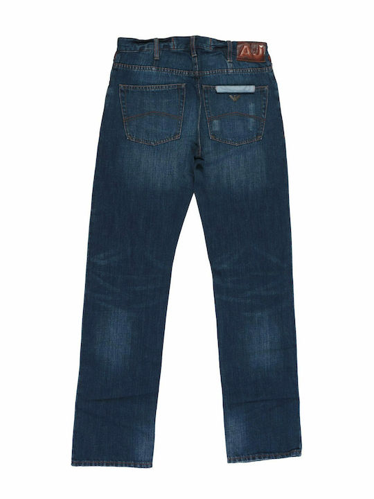 Armani Jeans Herren Jeanshose in Regular Fit Blau