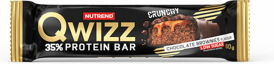Nutrend Qwizz Bars with 35% Protein & Flavor Chocolate Brownie 12x60gr