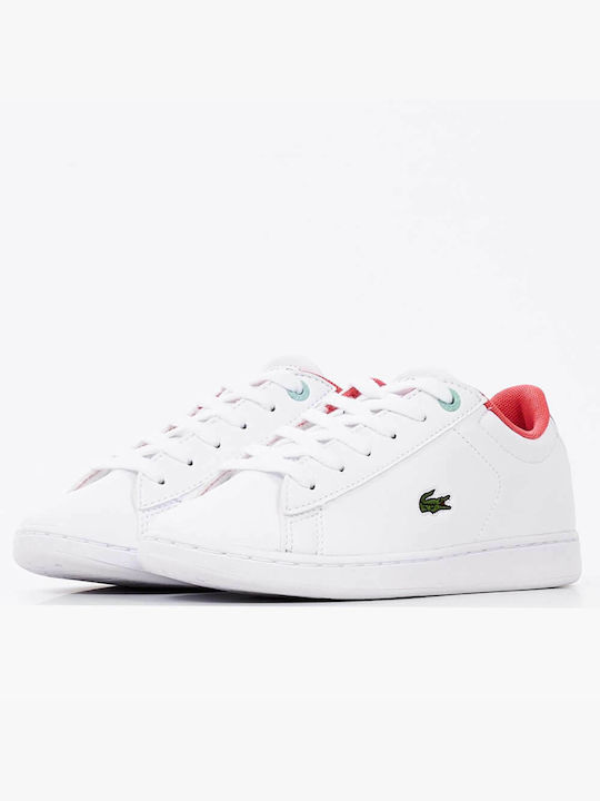 Lacoste Carnaby Evo Damen Sneakers Weiß