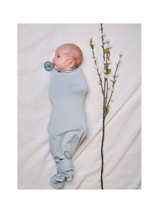 Bibs Swaddle Πάνα Αγκαλιάς από Μουσελίνα Μωβ 120x120εκ.