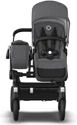 Bugaboo Donkey 5 Mono Complete Adjustable 2 in 1 Baby Stroller Suitable for Newborn Graphite - Grey Melange 13kg