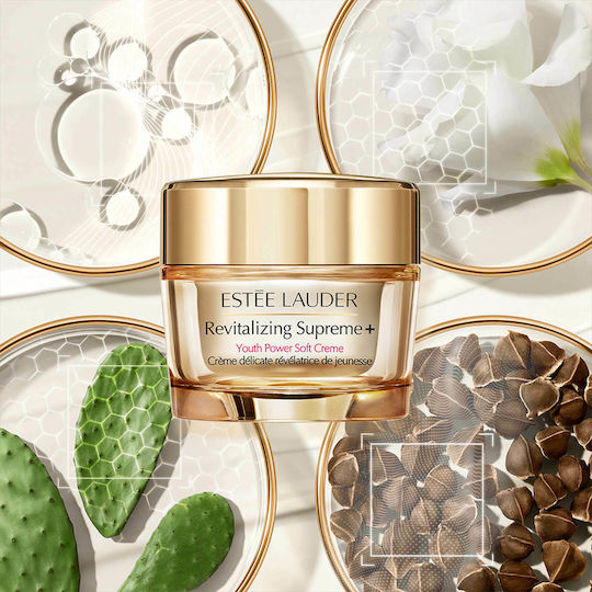 Estee Lauder Revitalizing Supreme+ Youth Power Soft 72ωρη Αντιγηραντική Κρέμα Προσώπου με Υαλουρονικό Οξύ 50ml