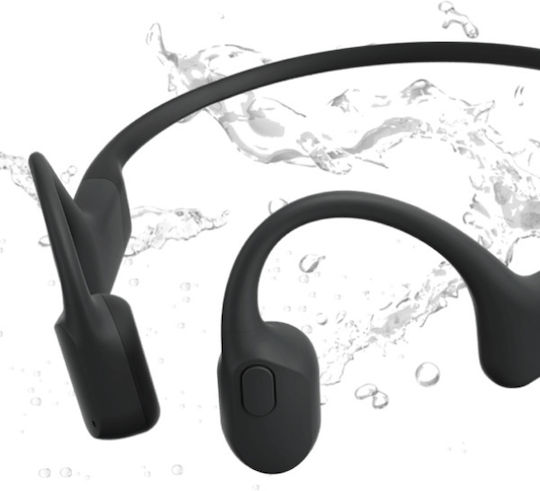 Shokz OpenRun Bone Conduction Bluetooth Handsfree Ακουστικά με Αντοχή στον Ιδρώτα Μαύρα
