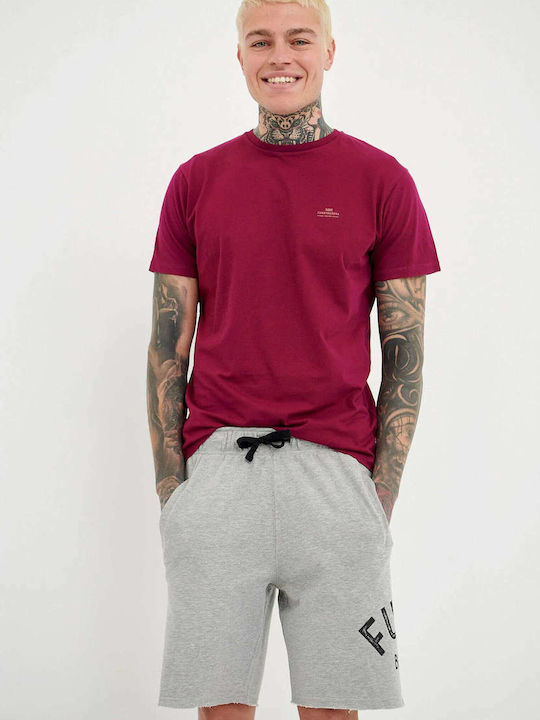 FBM005-05103 Men's Athletic Shorts Gray