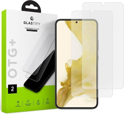 Glastify OTG+ Sticlă călită 2buc (Galaxy S22+ 5G - Galaxy S22+ 5G)