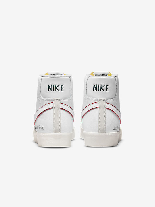 Blazer Mid '77 Herren Stiefel White / University Red