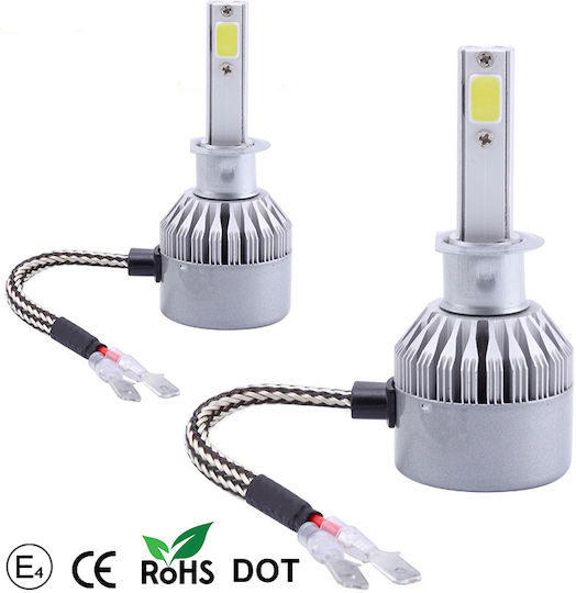 Autoline Lamps Car H11 LED 6500K Cold White 8-48V 36W 2pcs
