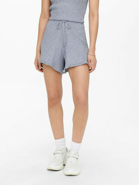 Women's High-waisted Shorts Gray