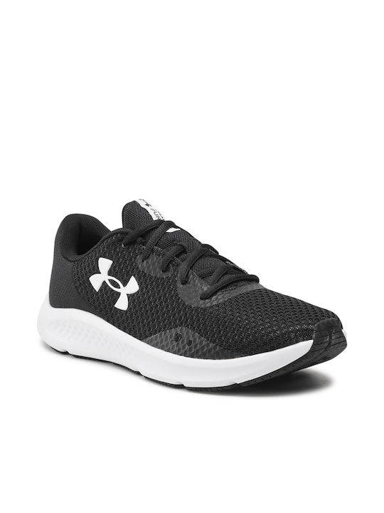Charged Pursuit 3 Sport Shoes Running Black / White