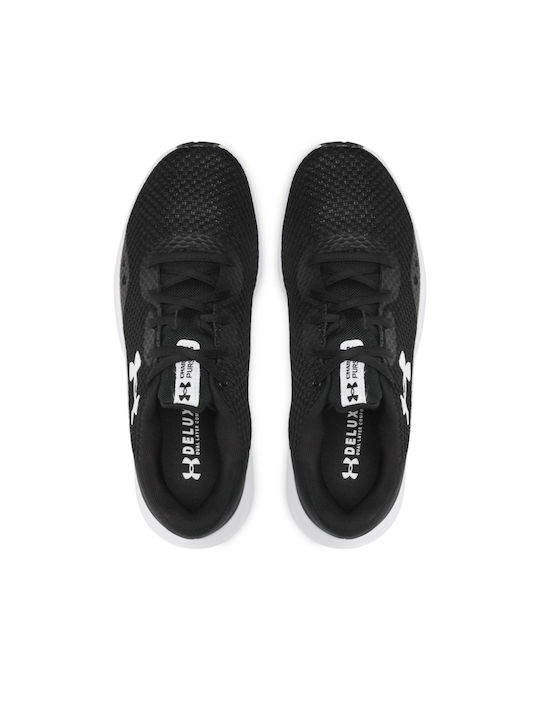 Charged Pursuit 3 Sport Shoes Running Black / White