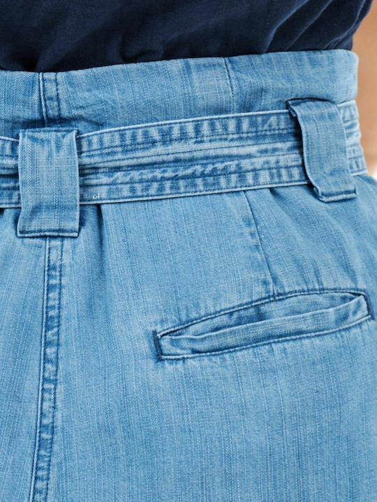 Ovin Vintage Women's Jean Shorts Blue