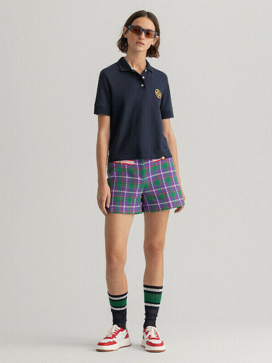 Γυναικεία Polo Μπλούζα Κοντομάνικη Diamont Blue