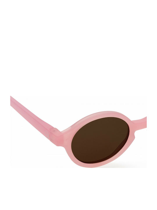 Izipizi D Oval Kids Sunglasses with Polarized Lens Hibiscus Rose for 3-5 Years