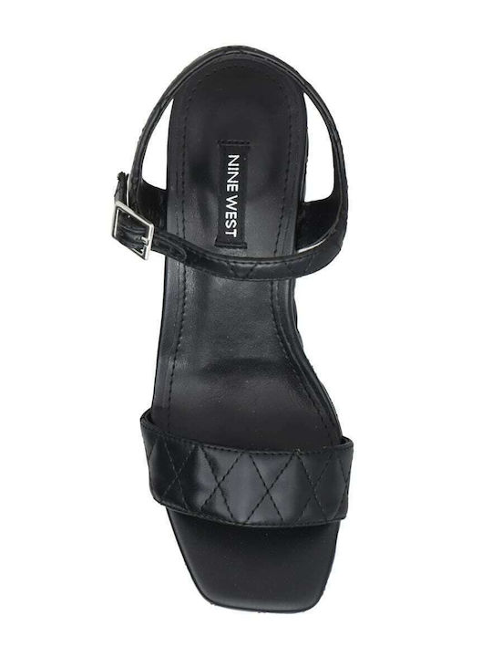 Nila 3 Platforme dama Negre