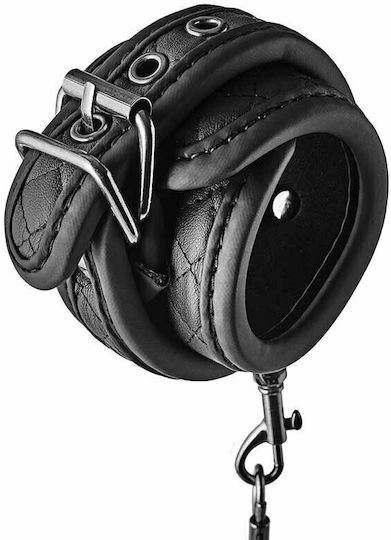 Dream Toys Luxury Fetish Handcuffs Χειροπέδες Black